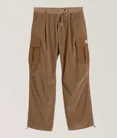 Corduroy Cotton-Blend Cargo Pants