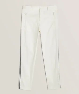 Sportivo Pleated Stretch-Cotton Pants