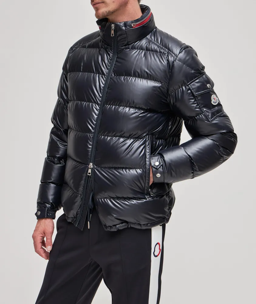 Black Rodenberg Short Down Jacket - Short Down Jackets for Men