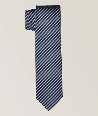 Brera Striped Silk Tie 