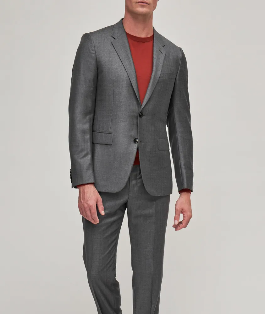 Slim-Fit Trofeo Wool Soft Striped Suit