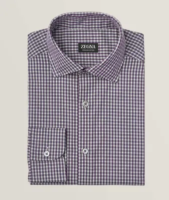 Checked Pattern Premium Cotton Shirt