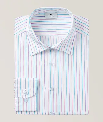 Striped Cotton Sport Shirt