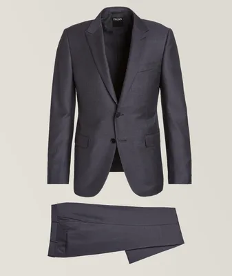 Fitted Multiseason Mélange Suit