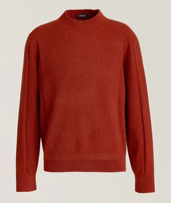 Mélange Wool-Cashmere Sweater