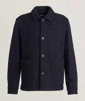 Wool-Cashmere Chore Coat