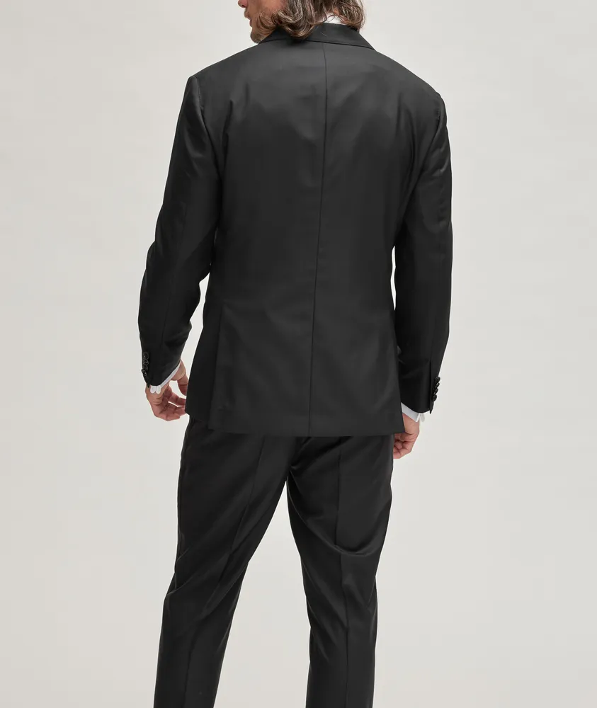 Slim-Fit Wool-Blend Tuxedo Suit