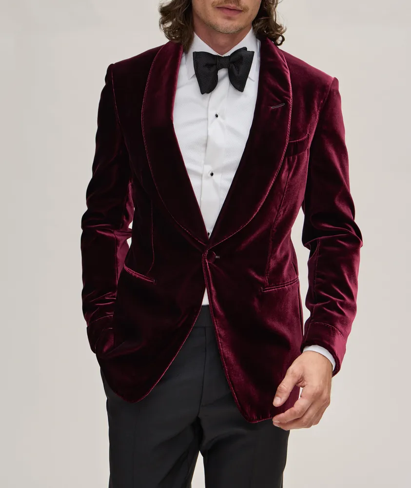 Shelton Velvet Cocktail Jacket