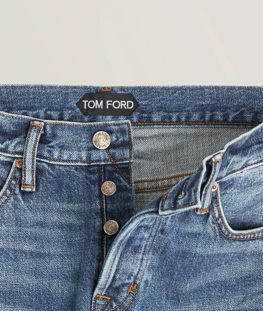 Slim-Fit Selvedge Jeans