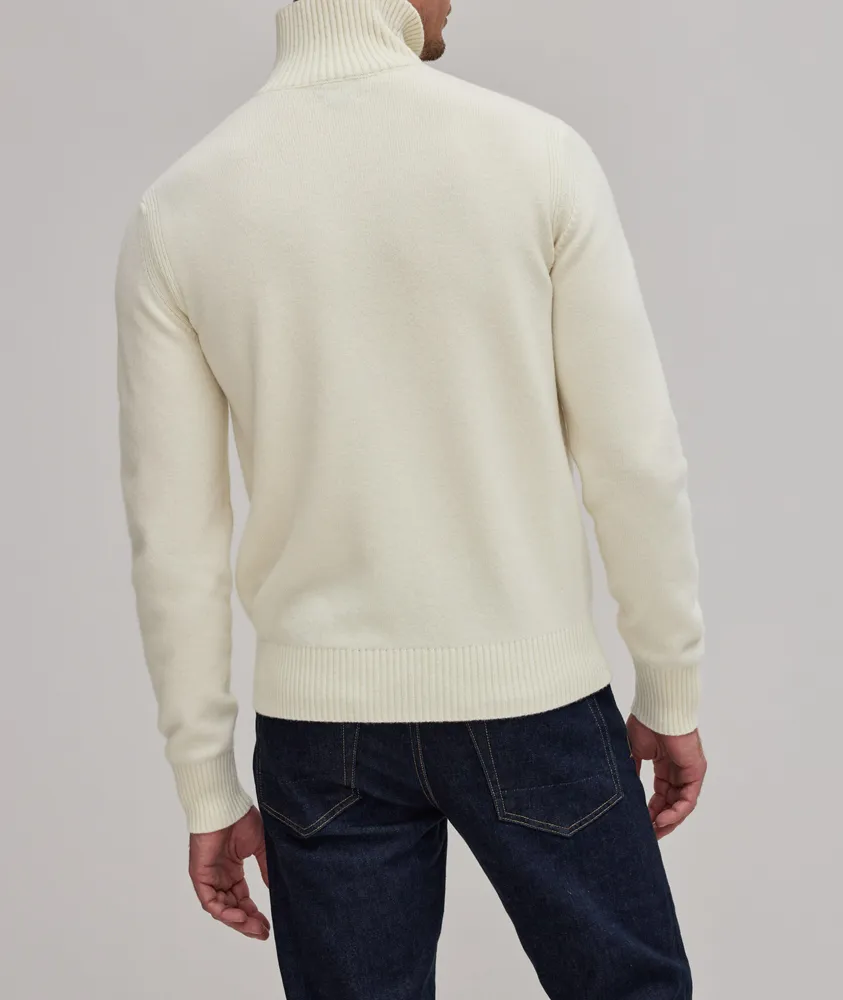 Wool-Cashmere Blend Knitted Sweater