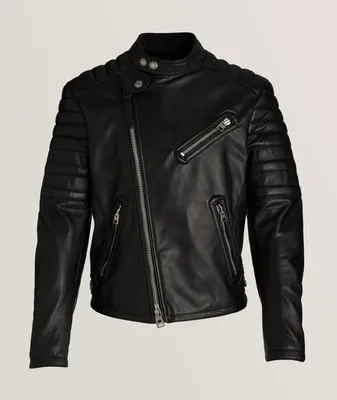 Icon Calfskin Leather Biker Jacket