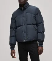 Ottoman Quilted Technical Fabric Down Jacket