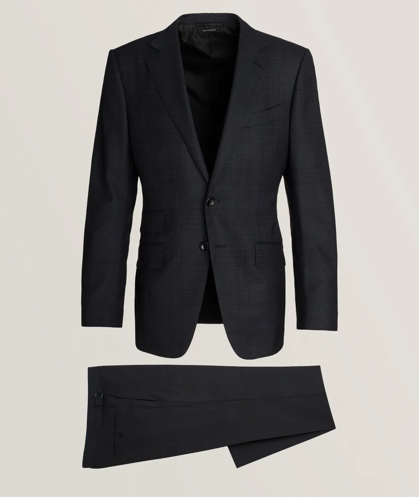 O'Connor Prince Of Wales Stretch-Wool Suit