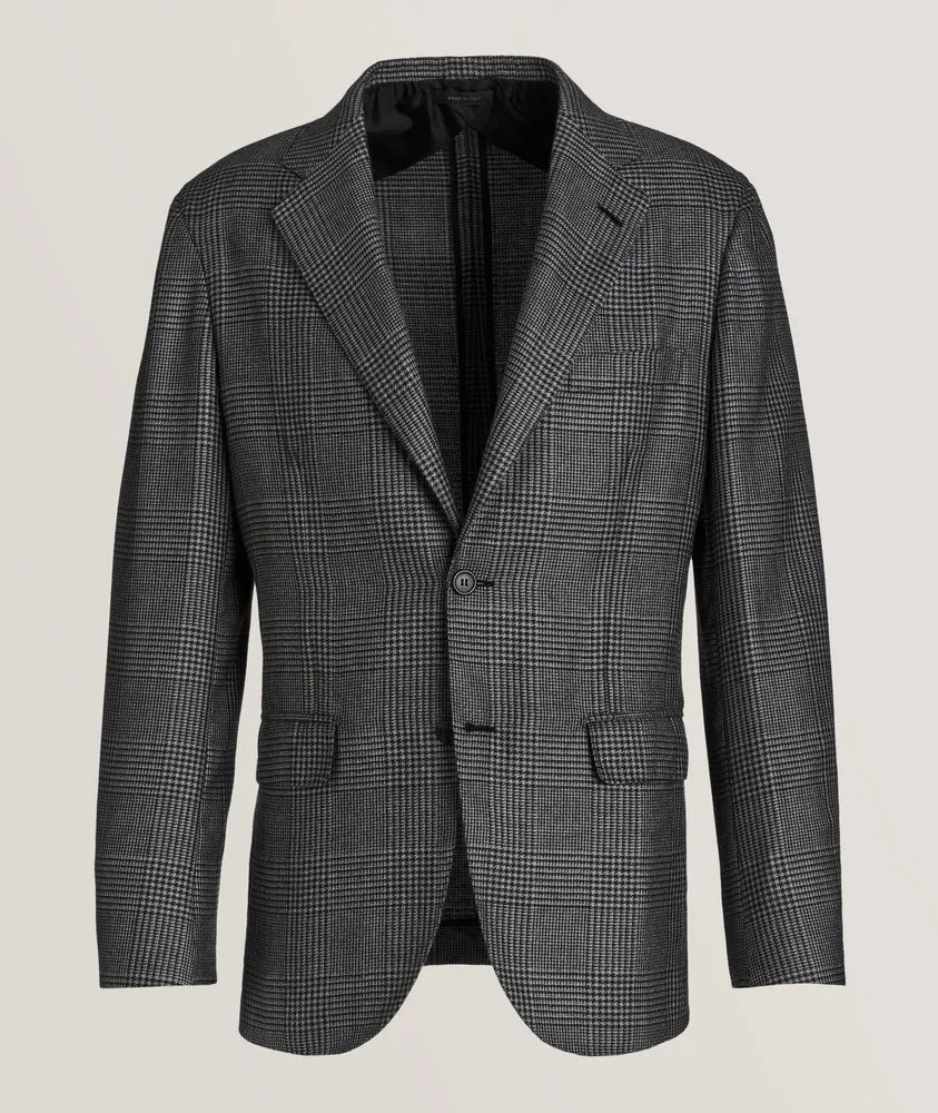 New Plume Cashmere-Silk Blend Sport Jacket