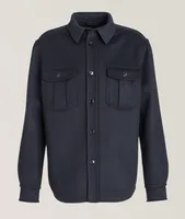 Wool, Silk, & Cashmere Overshirt