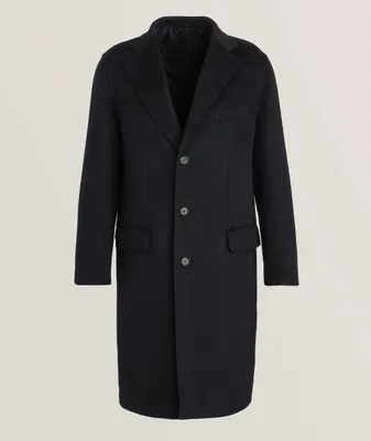 Brushed Cashmere Overcoat