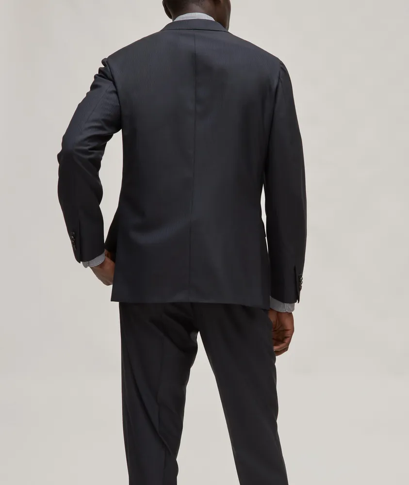 New Plume Jacquard Virgin Wool Suit