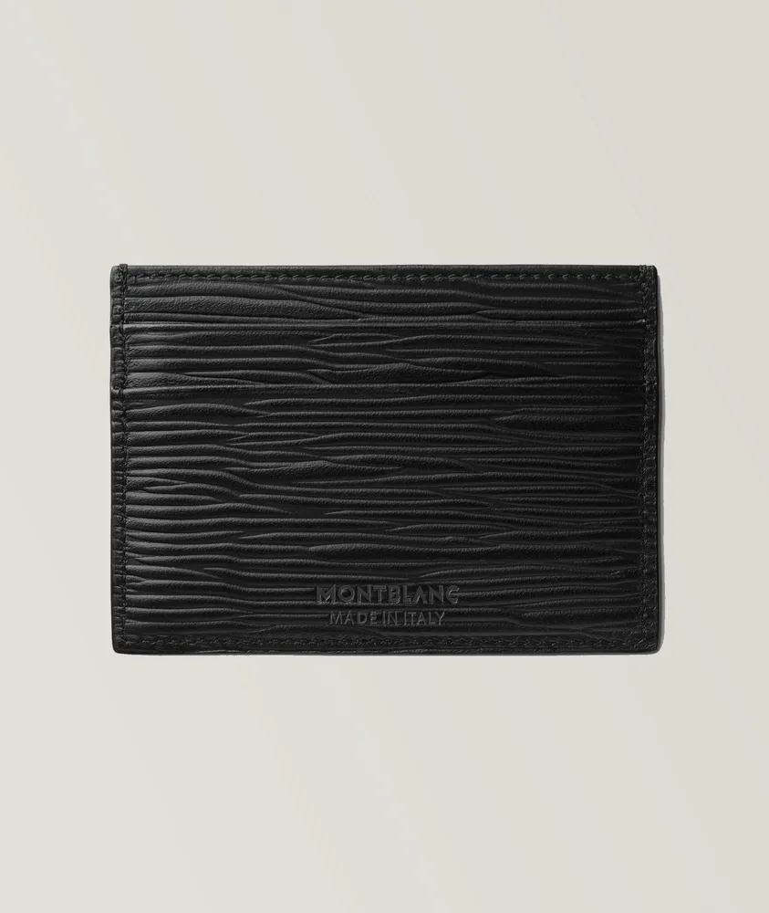 Meisterstück Textured Leather Card Holder 