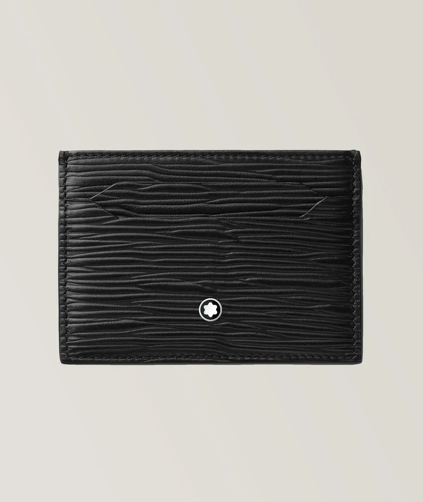 Meisterstück Textured Leather Card Holder 