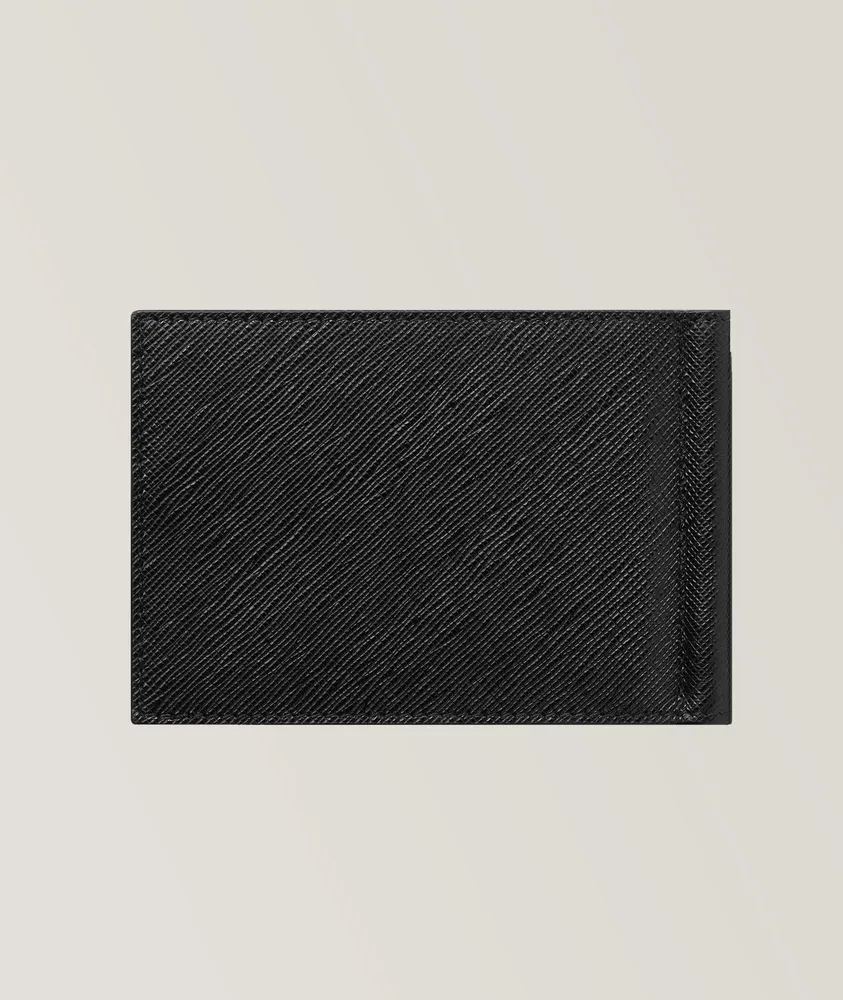 Sartorial Saffiano Leather Bifold Wallet