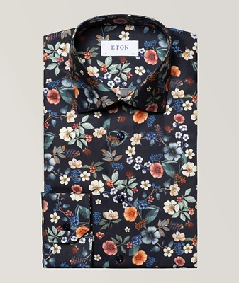 Floral Signature Twill Dress Shirt