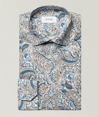 Contemporary Fit Paisley Shirt