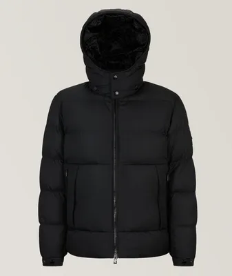 Padded Water-Repellent Hooded Jacket