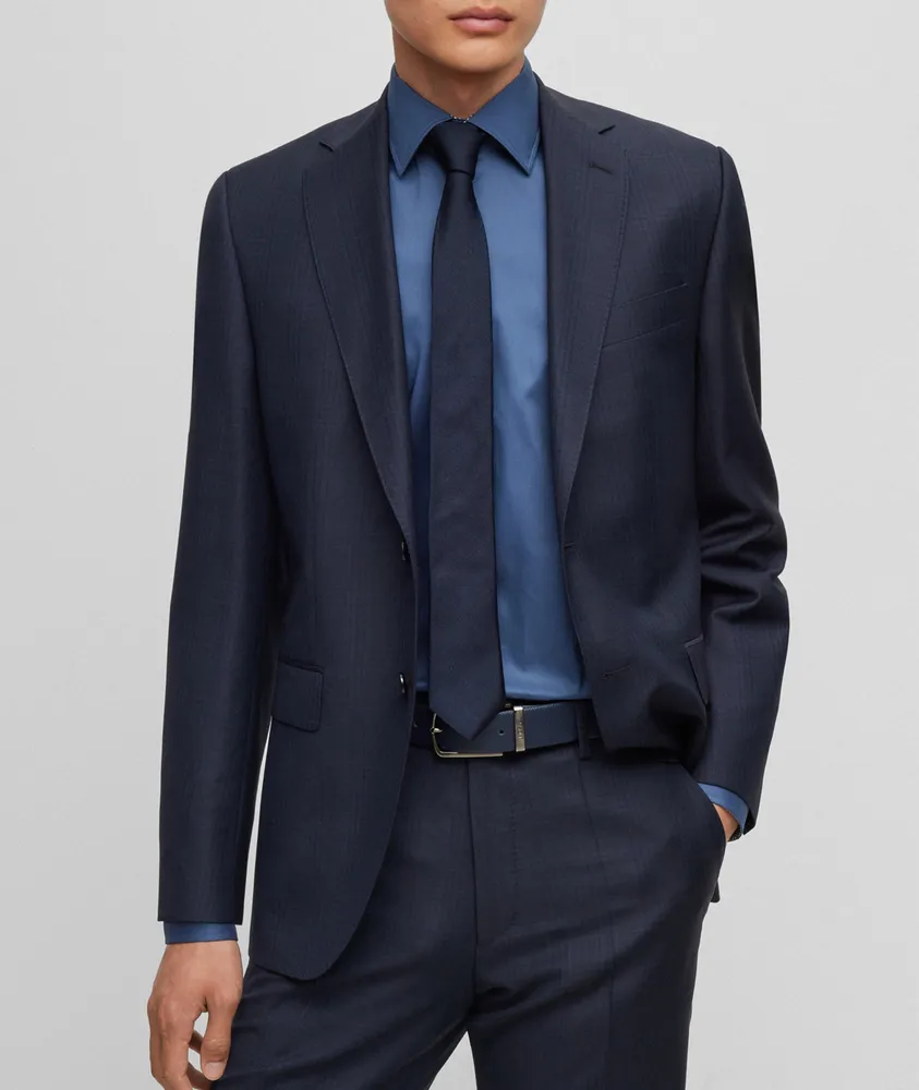 Virgin Wool Two-Piece Suit