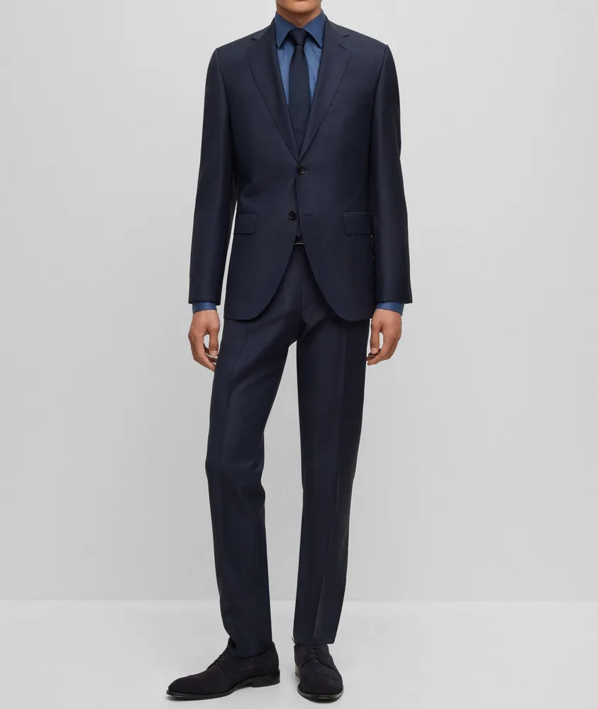 Virgin Wool Two-Piece Suit