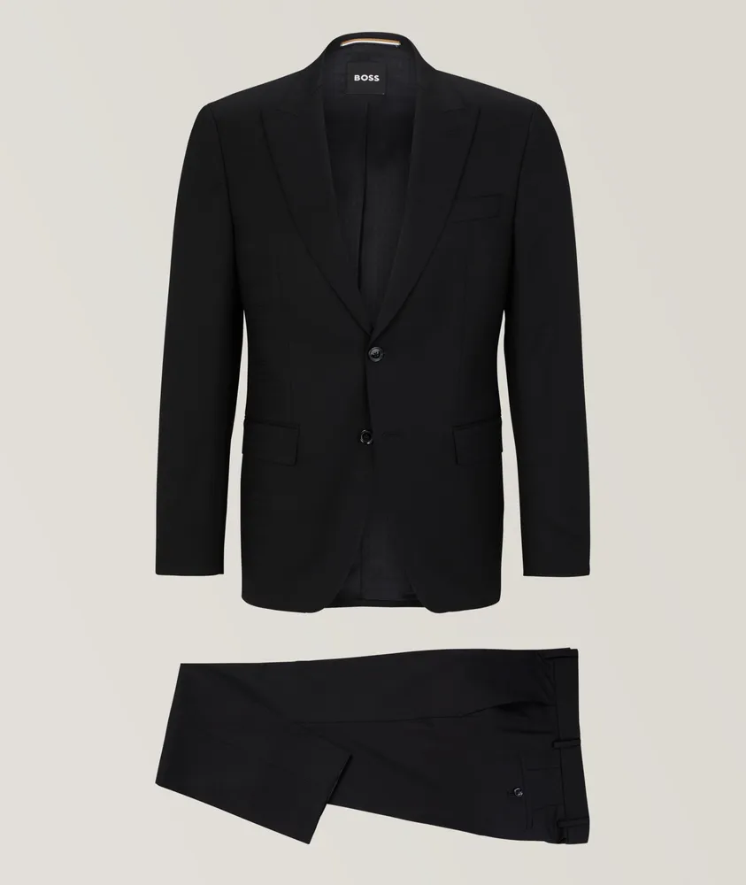 Slim Fit Wool-Blend Suit