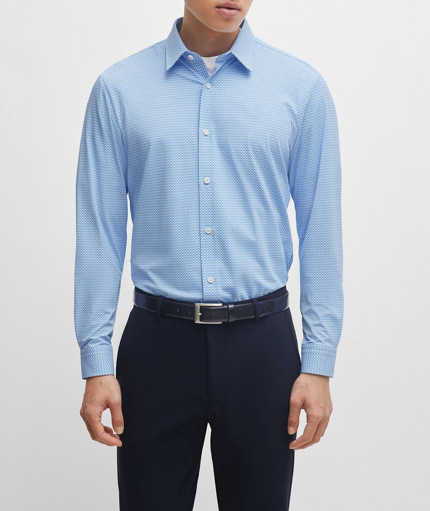 Hank Stretch-Fabric Dress Shirt