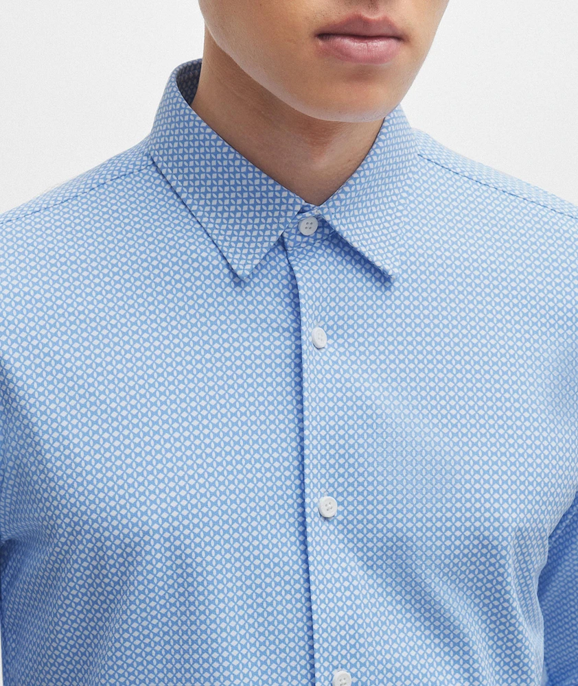 Hank Stretch-Fabric Dress Shirt