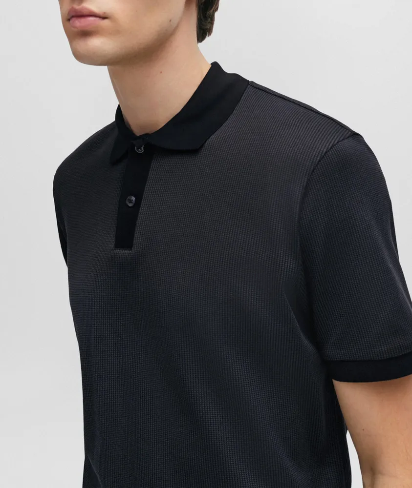 Parlay Two-Tone Mercerized Cotton Polo