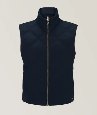 Quilted Technical Fabric Vest