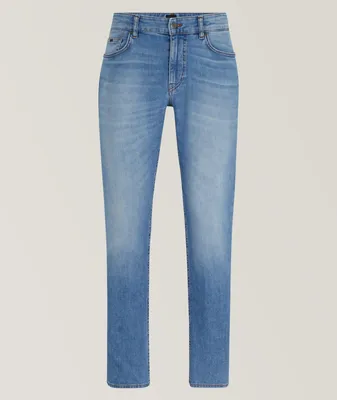 Delano Slim Tapered Stretch-Cotton Jeans