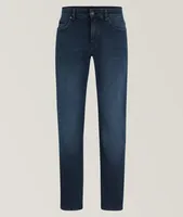 Slim-Fit Performance-Stretch Cotton Jeans