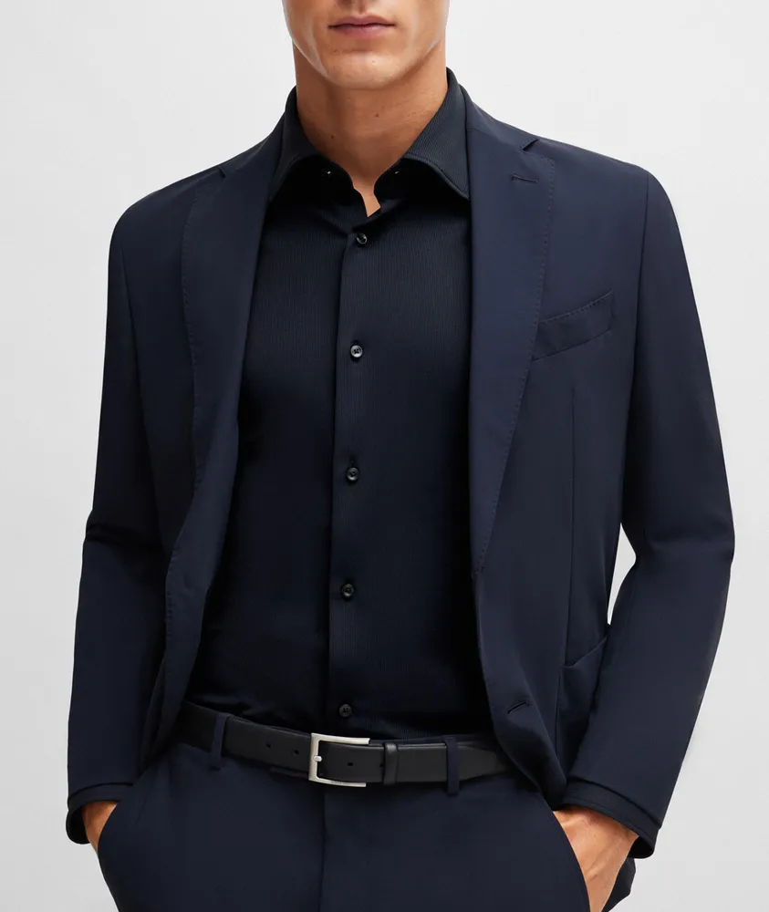 Hank Performance-Stretch Dress Shirt