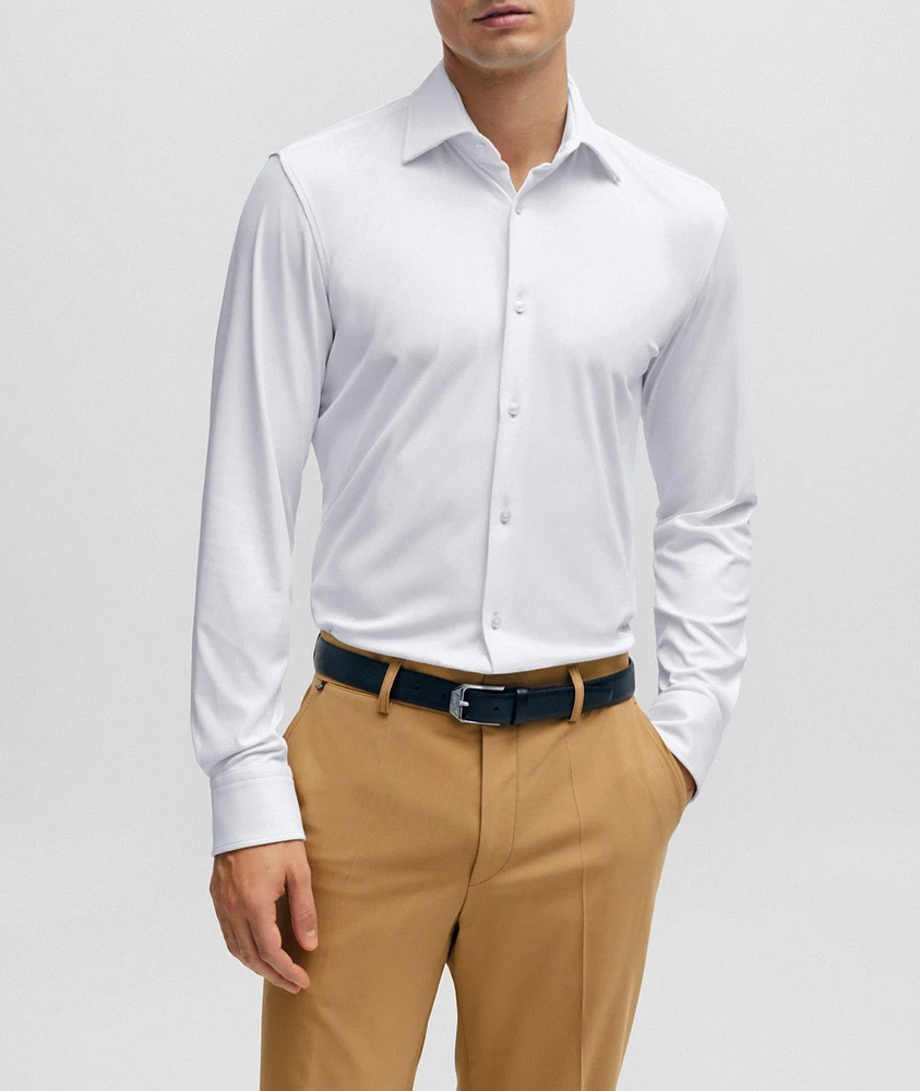 Hank Performance-Stretch Dress Shirt