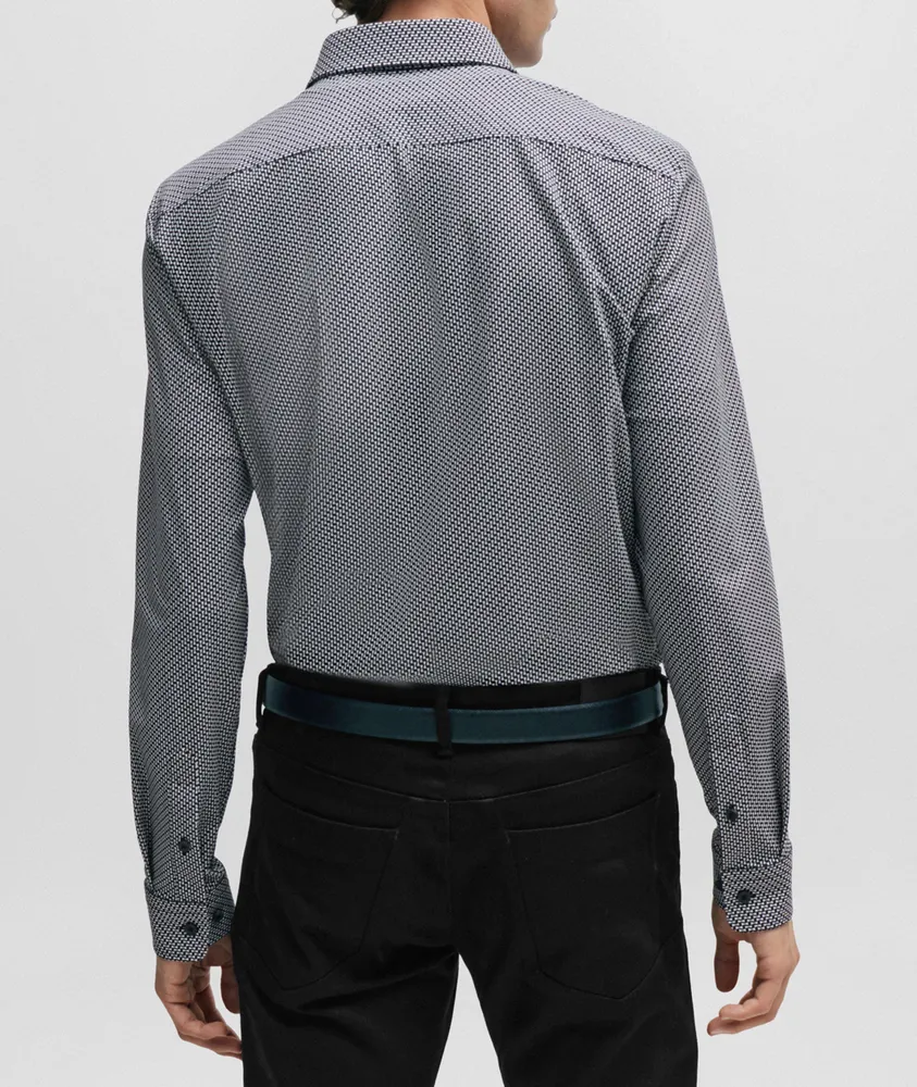 Swirl Performance-Stretch Sport Shirt