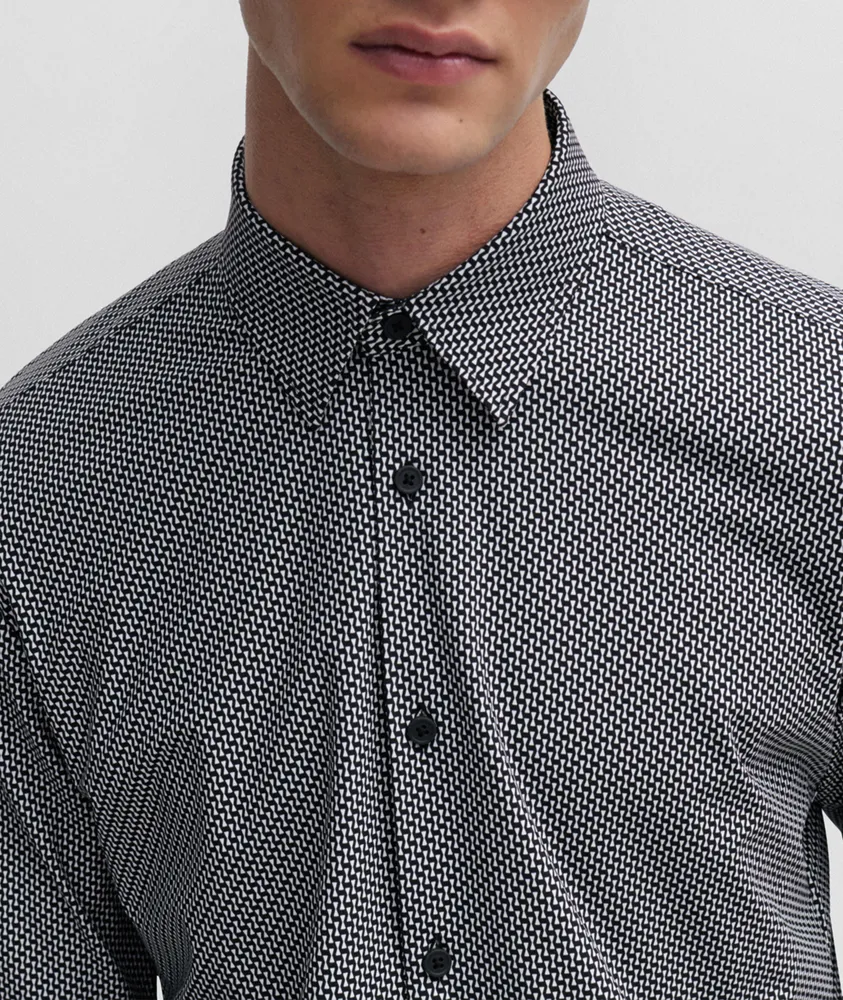 Swirl Performance-Stretch Sport Shirt