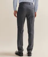 Slim Fit Checked Stretch-Wool Suit