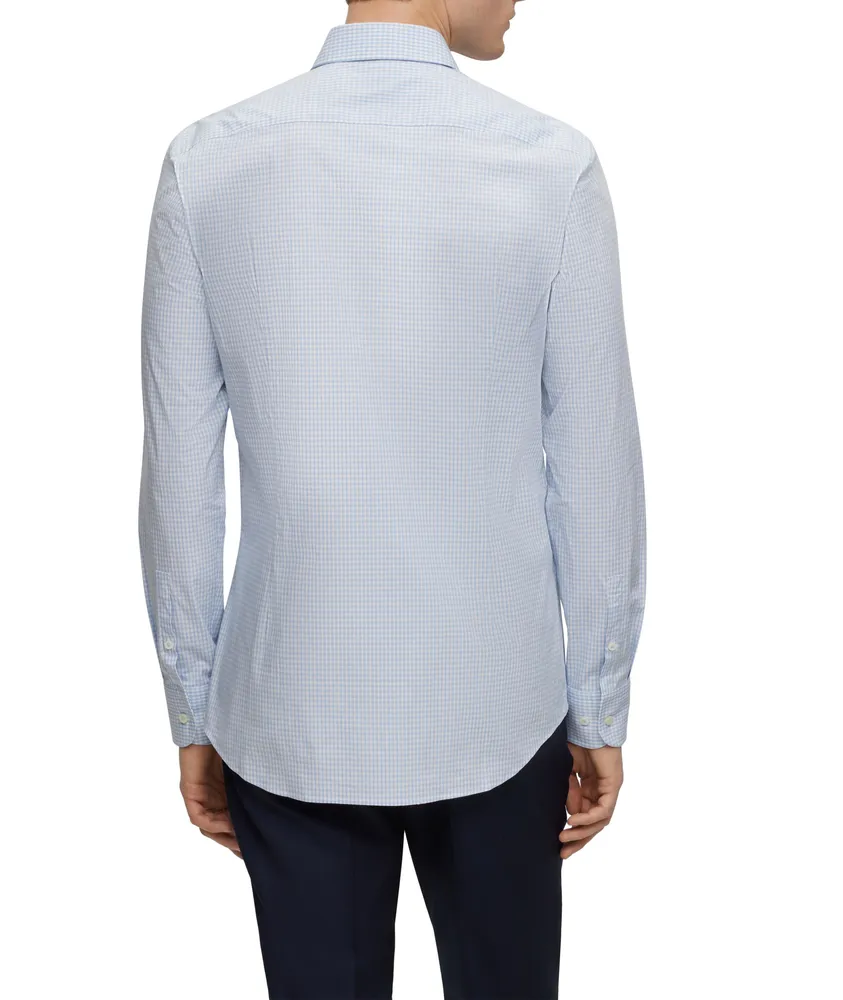 True Slim Cotton-Cashmere Dress Shirt