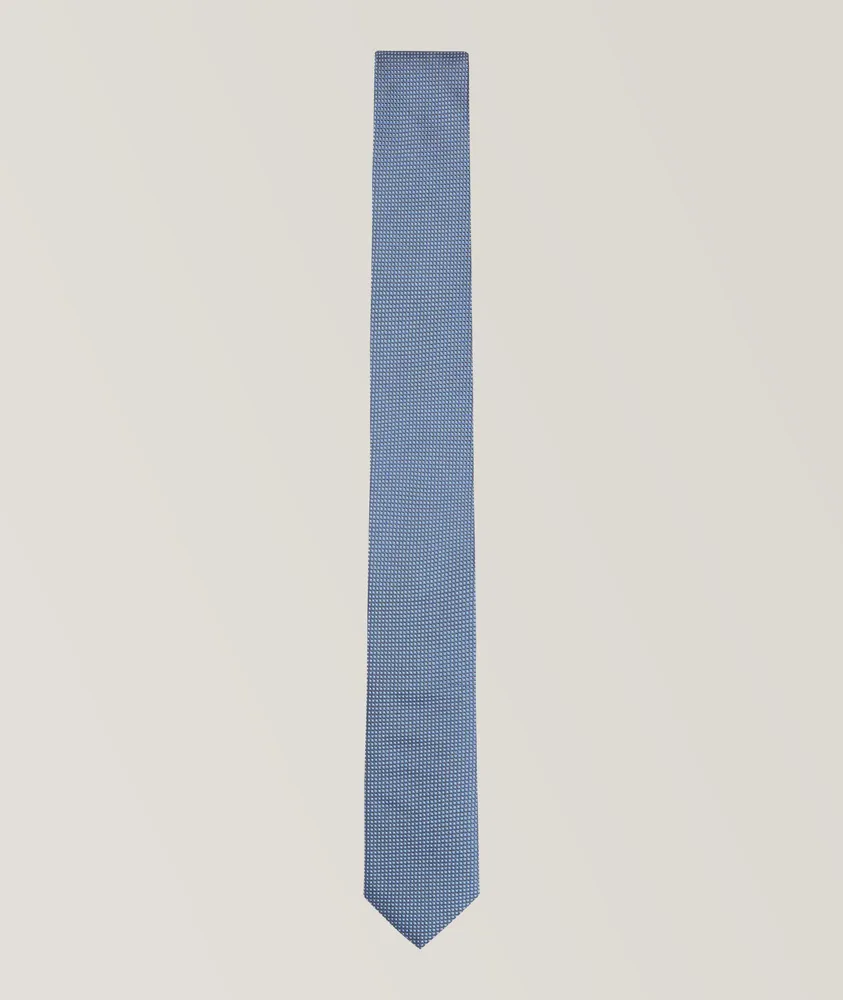 Micro-Neat Silk Tie