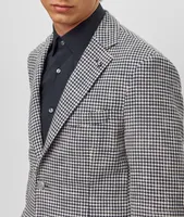 Slim-Fit Houndstooth Sport Jacket