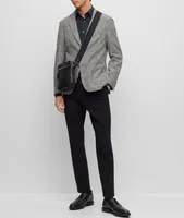 Slim-Fit Houndstooth Sport Jacket