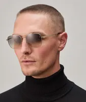 Oliver Peoples Collab Marsan Titanium Sunglasses