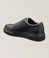 Grained Leather Sneakers