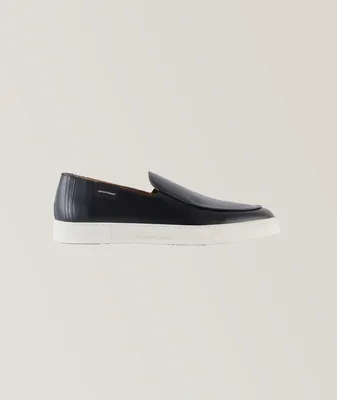 Perforated Leather Loafers