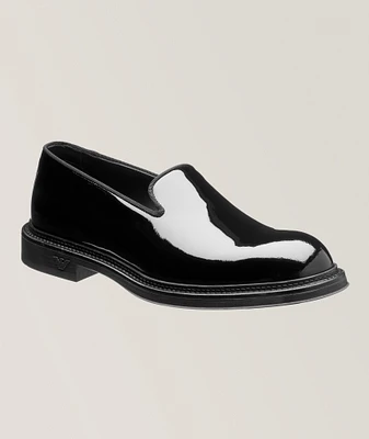 Calfskin Leather Slip-Ons