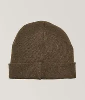 Rib Knit Technical-Blend Beanie